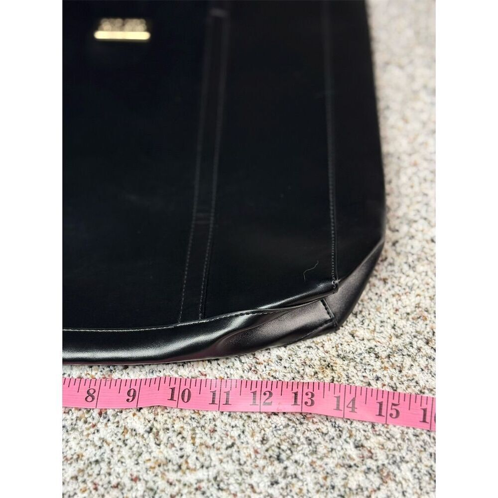 Carolina Herrera Good Girl Black Tote Bag w/ Gold Logo Women's Large​ - Picture 7 of 8